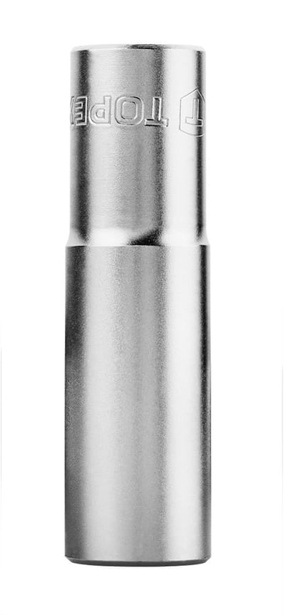 Topex - Zeskantige Lange Dopsleutel - 1/2" - 17 mm - Chroom-vanadiumstaal