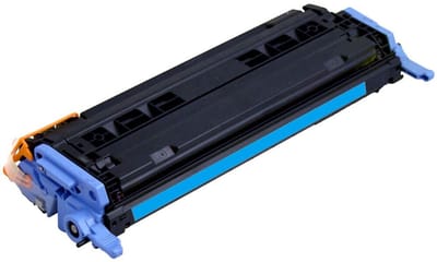Toner geschikt voor HP 124A (Q6001A) | 1x Cyaan geschikt voor HP Color LaserJet 1600 - 2600n - 2605 - 2605dn - 2605dtn - 2605n - CM1015 MFP - CM1017 MFP​