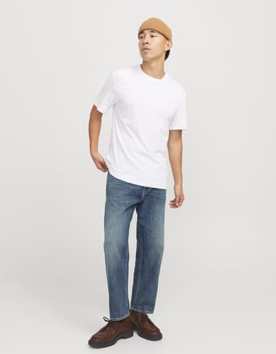 Jack & Jones Tapered fit jeans JJIMIKE JJWELLS JJ 038 NOOS Tapered fit jeans