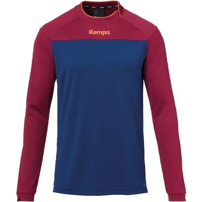 Kempa Prime Longsleeve Shirt kinderen - sportshirts - navy (marineblauw) - Unisex