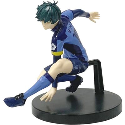 BLAUW Anime LOCK Voetbalfiguren Isagi Yoichi Chigiri Hyoma Nagi Seishiro Mikage Reo Actiefiguur PVC Desktop Model Speelgoed Cadeaus