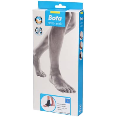 Bota Ortho AB 950 + Velcro Silicone Zwart Maat 3 1 Verband(en)