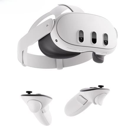 MIRA® VR Bril met controllers - VR Bril - VR-brillen - Wit - ‎22cm x 21cm x 12cm