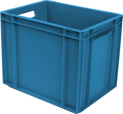 Alpac Stapelbak - Opbergbak - 400 x 300 x 325 mm - 30L - Blauw