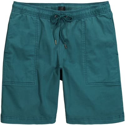 JP 1880 - Heren - bermuda elastische tailleband grote zakken tot 8XL - Diepzeeblauw - Maat 6XL