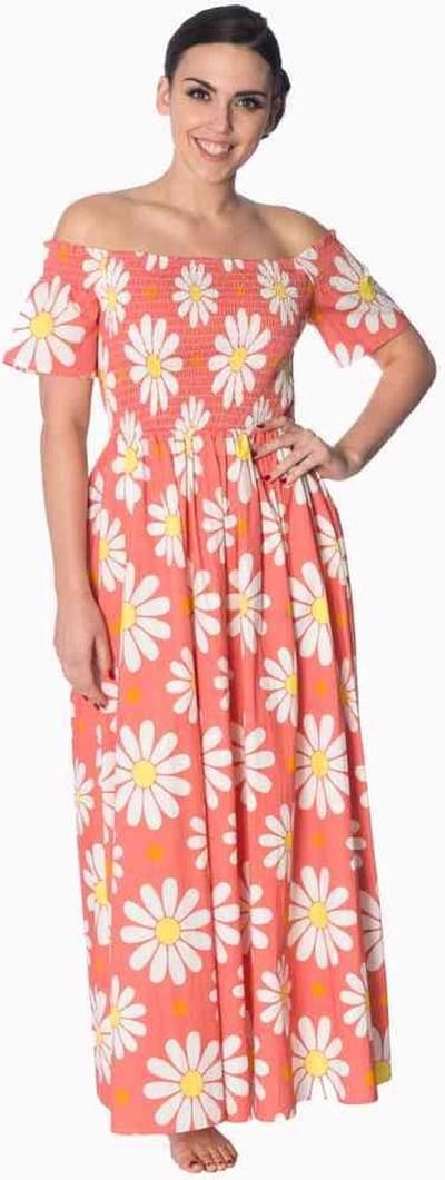 Dancing Days - CRAZY DAISY Lange jurk - XS - Roze