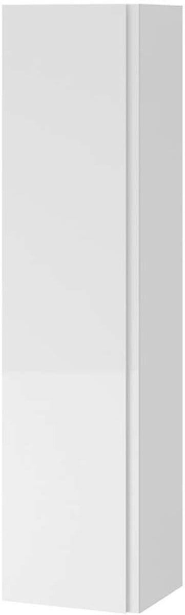 Cersanit Moduo - Hoge kast, 160x40x34 cm, 1 deur, L/R-scharnieren, binnenspiegel, wit S590-020-DSM