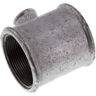 Rp 2'' x Rp 1/2'' Verzinkt Gietijzeren T-stuk 25 Bar - FL3T-F-IZ-200R-012R