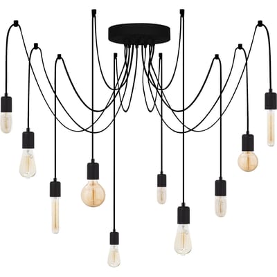 10-lichts Hanglamp Carlino | Opviq
