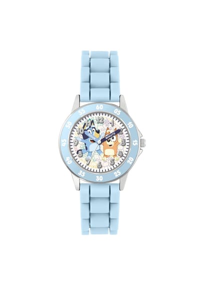 Bluey Blue Leerklok Horloge