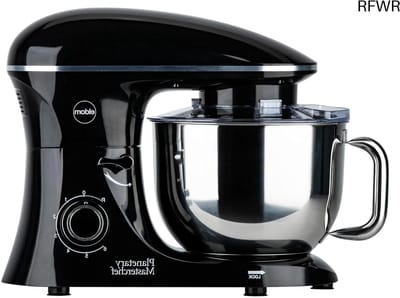 RFWR® Planetaire Mixer met 6,2 Liter Kom - 2200 W, 6 Snelheden, Deegmachine voor Roeren en Kloppen