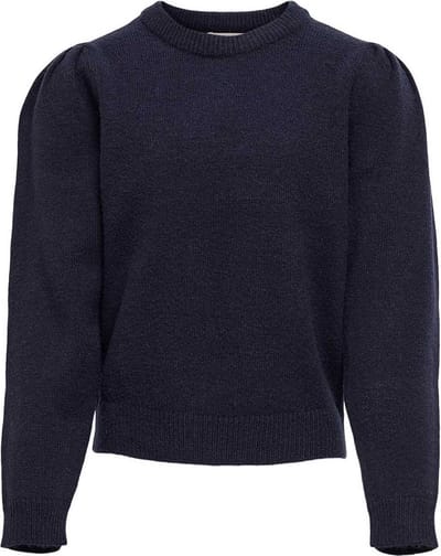 Only sweater meisjes - donkerblauw - KONlesly - maat 110/116
