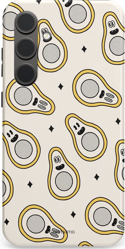 Casetastic Hoesje Geschikt voor Samsung S24 Plus - Stijlvolle Beschermende Duo-layer Case - Vegycado
