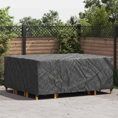 vidaXL - Meubelbescherming - Effen - Zwart - 250 - x - 210 - x - 70 - cm - 210D