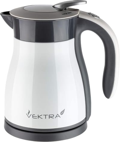 Vacuüm Waterkoker - Thermoskan - Warm Water Houden - Dubbelwandig Geïsoleerd - 12 Liter - Wit