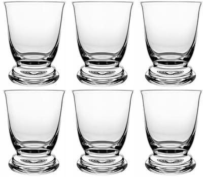 Krosno Handgemaakte Glazen 300ml - Set van 6 - Drinkglazen