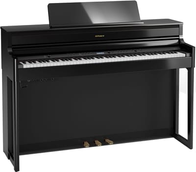 Roland HP704 digitale piano Polished Ebony