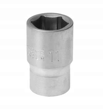 MJW Doplagssleutel 1/4" 6-kant 11mm CrV