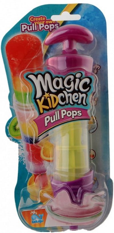 ijslollyvorm Magic Kidchen junior 24 cm paars/geel