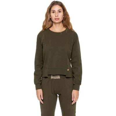 Sweaters Leone 1947 Woman Crewneck Urban Safari