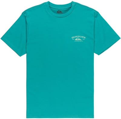 Quiksilver Anchor Lockup T-shirt Met Korte Mouwen Groen,Blauw S Man