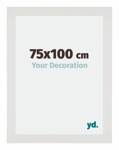 Your Decoration - Fotolijst 75x100 cm - MDF - Wit Mat - Mura