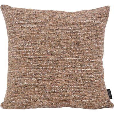 NOVÉE Sierkussen chenille bruin/terra | 45 x 45 cm | polyester