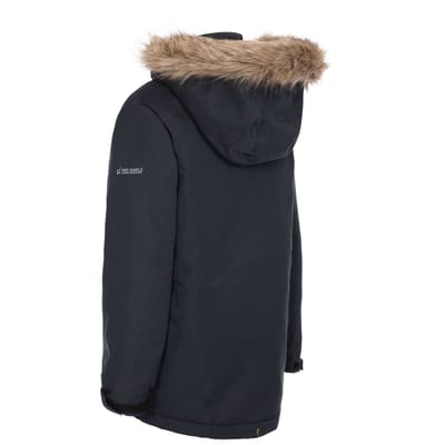 Trespass Kinderen/Kinderen opgetogen Parka (Zwart)