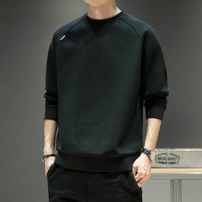 Trui Heren Herfst Nieuw Casual Lange Mouw T-shirt Los I Veelzijdig Top Basislaag Heren 4XL