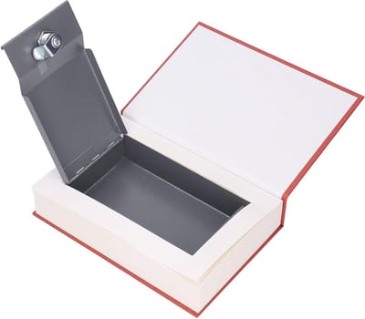 Boek Kluis - Verborgen Geldkist - Waardevolle Spullen Opslaan - Levenslange Uitstraling - 23 x 16 x 6 cm
