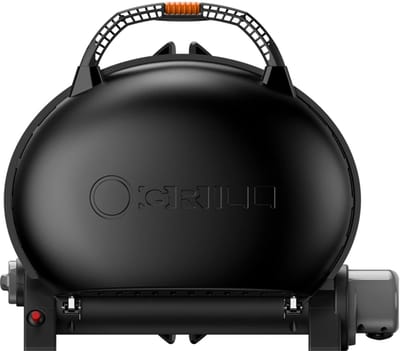 O-Grill 500 Gas BBQ - Draagbare Gas BBQ - Tafelmodel Barbecue - Compact & Krachtig - Camping / Balkon - Zwart