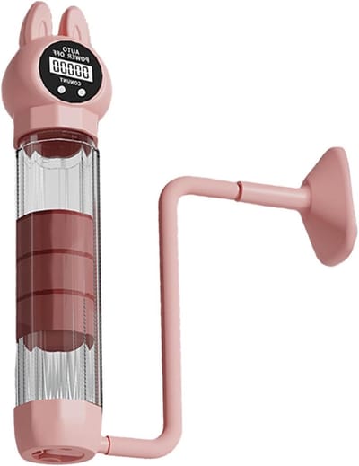 Ademtrainer - Longtrainer trainer - Core stabiliteit - 6 Intensiteitsniveaus - 22 x 10 x 10 cm - Roze