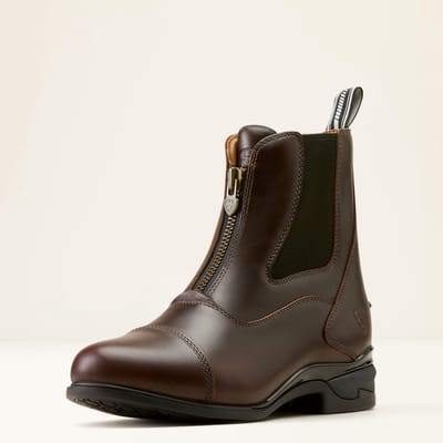 Devon Zip Paddock Boot Heren Waxed Choclate - UK8/42