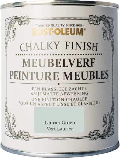 Rust-Oleum Chalky Finish Meubelverf Laurier Groen 750ml