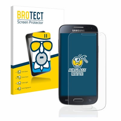 BROTECT - Screenprotector voor Samsung Galaxy S4 Mini - Folie Beschermfolie Beschermglas matte
