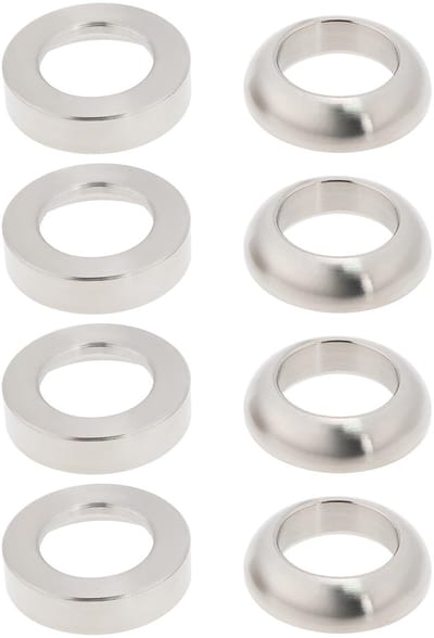 Cosensi- Wasmachine Kussen - M6 Titanium - 8 Stuks - Buitendiameter 12mm - Binnendiameter 7mm - Schijfremsysteem - Lichtgewicht en sterk - Onderlegger