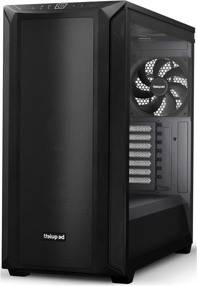 Computer Behuizing - Midi Tower - PC Bouwen - Hoge Luchtstroom - 420mm Radiator - Zwart