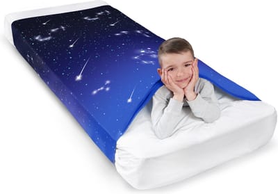 Slaaptunnel - Voor 90x200 cm Eenpersoonsbed - Helpt Met SPD, Angst, ADHD, Autisme - Bedtunnel - Alternatief voor Verzwaringsdeken