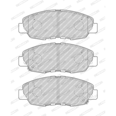 Remblokset FERODO FDB5022, voor