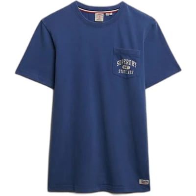 Superdry - Vintage Prep Relaxed Pocket T-shirt - Heren - T-shirts