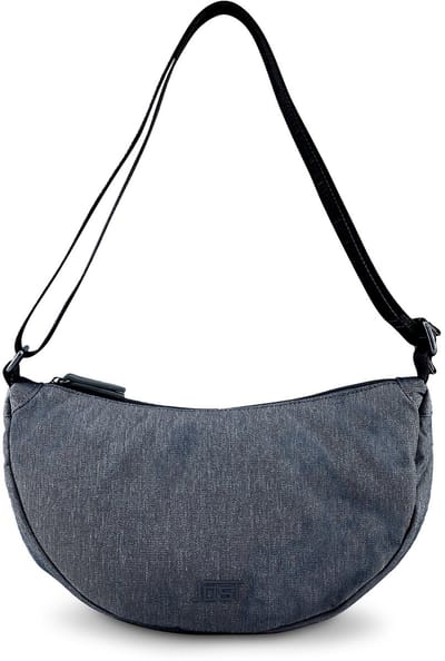 JOST schoudertas Bergen Crossbody Bag Dark Grey donkergrijs