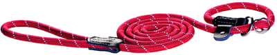 Rogz Rope Jachtlijn Rood - Hondenriem - 180x0.9 cm