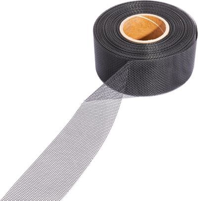 VentiStrip Volieregaas - 30 m x 8 cm - Muizengaas rvs - Rattengaas - Weringsgaas - Stootvoegrooster Gaas
