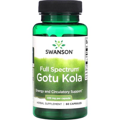 Volledig Spectrum Gotu Kola, 435 mg, 60 capsules