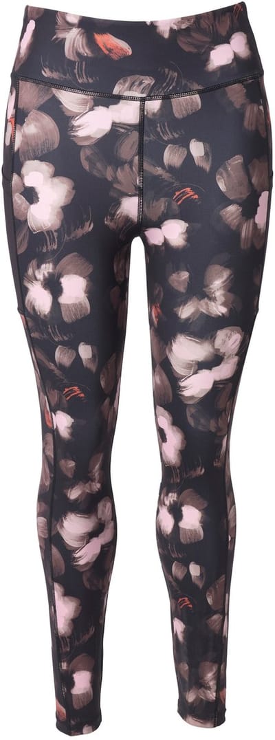 Ulla Popken - Dames - Sportlegging sneldrogend zakken gerecycled - Zwart - Maat 58+