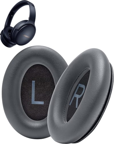 Vervangende oorkussens voor Bose QuietComfort 45 / QC45 / QuietComfort SE - Oorkussens voor koptelefoon - Ear pads headphones - Grijs