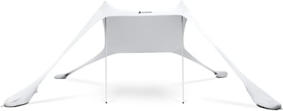 G-RAFFA Strandtent & Schaduwdoek (2x2m)– Snel Opgezet, Lichtgewicht & UPF 50+ Zonnescherm