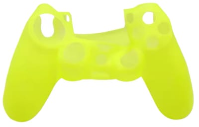 Playstation 5 Glow In The Dark Skin - Neon Geel - Playstation 5 Siliconen Skin - Beschermhoes - Playstation 5 Accessoires