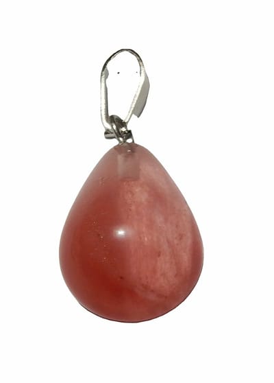 Druppel Hanger Aardbei kwarts
