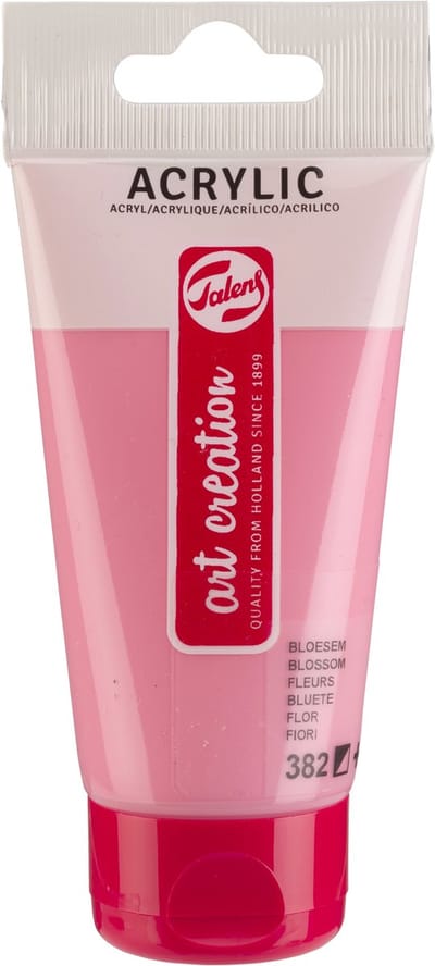 Acrylverf tac 382 bloesem tube 75ml | 3 stuks